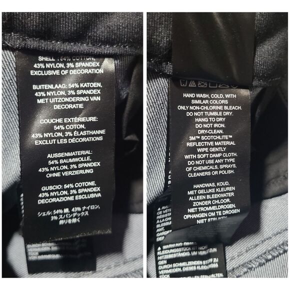 NWT|Harley Davidson Carve Black Denim Riding Pants, 30 - Picture 15 of 16